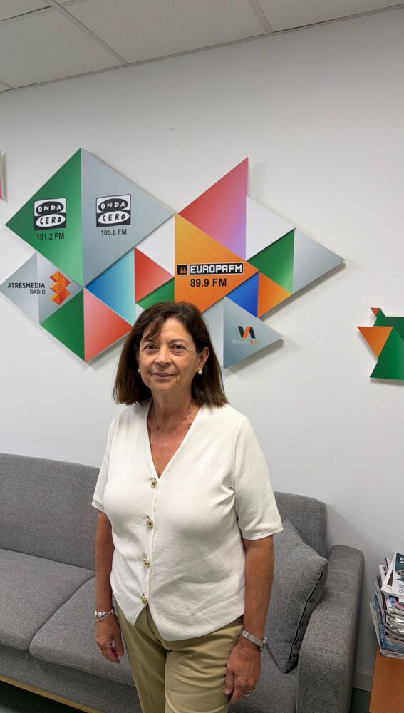 Mercedes Ramblado, en las instalaciones de Atresmedia Radio.