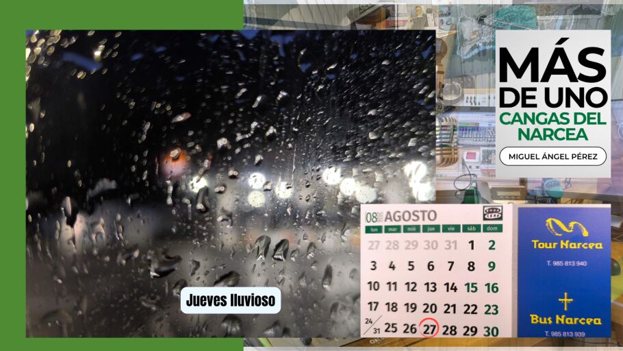 Jueves lluvioso