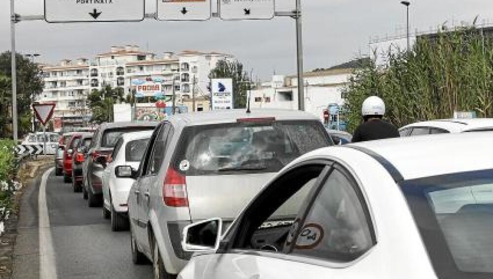 La ley de regulación de entrada de vehículos ha logrado reducir saturaciones como estas