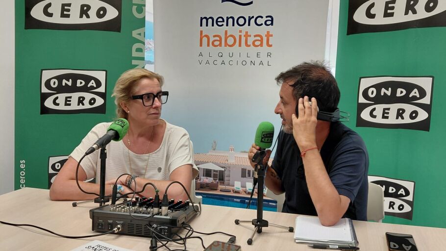 Loles Tronch, alcaldesa de Sant Llu&iacute;s. 