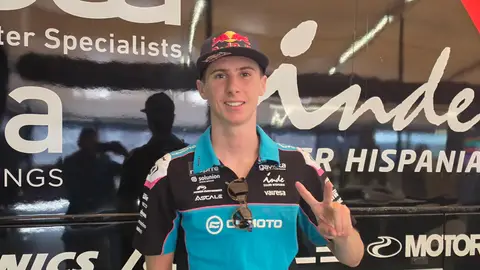 Máximo Quiles, líder del Mundial de Moto3 Máximo Quiles, líder del Mundial de Moto3