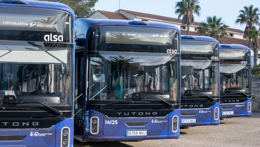 Nuevos autobuses de Ibiza Nuevos autobuses de Ibiza