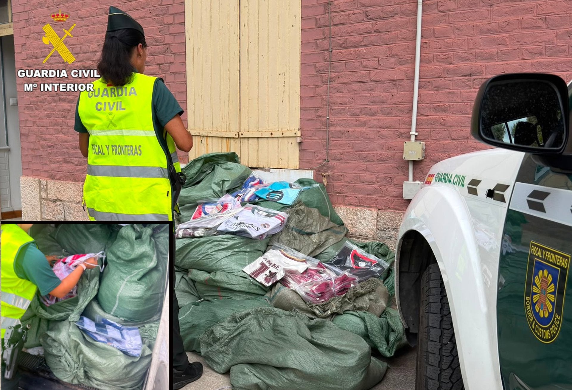Intervenidas más de 2.300 prendas falsificadas en los mercadillos de Oriñón, Cartes y Santoña Intervenidas más de 2.300 prendas falsificadas en los mercadillos de Oriñón, Cartes y Santoña