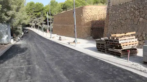 Benidorm entra en la fase final de la renovación del Camí del Planet Benidorm entra en la fase final de la renovación del Camí del Planet