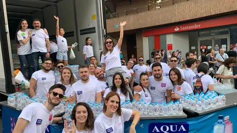 Aquadeus vuelve a refrescar la Feria de Albacete con el reparto gratuito de agua Aquadeus vuelve a refrescar la Feria de Albacete con el reparto gratuito de agua