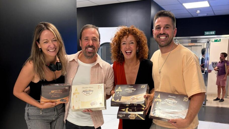 Marta Belenguer, Richard Salamanca, Fran Pati y Alicia 