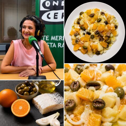 Ensalada de naranja veraniega