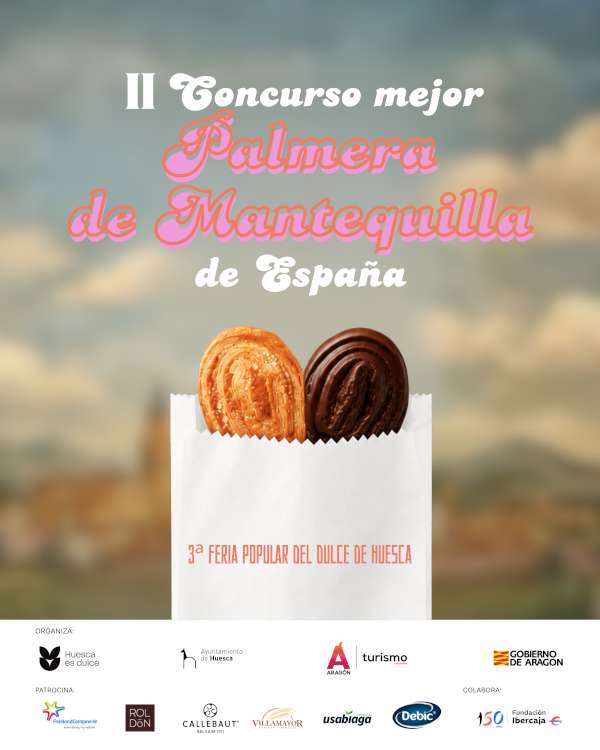 Huesca busca la mejor palmera de mantequilla de España de 2026 Huesca busca la mejor palmera de mantequilla de España de 2026