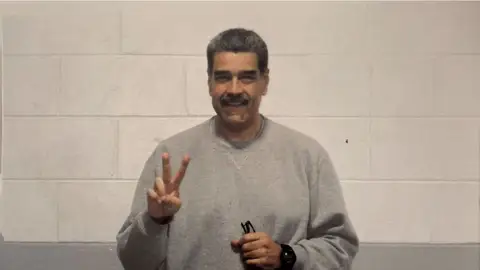 Nicolás Maduro desde la cárcel de EEUU Nicolás Maduro desde la cárcel de EEUU