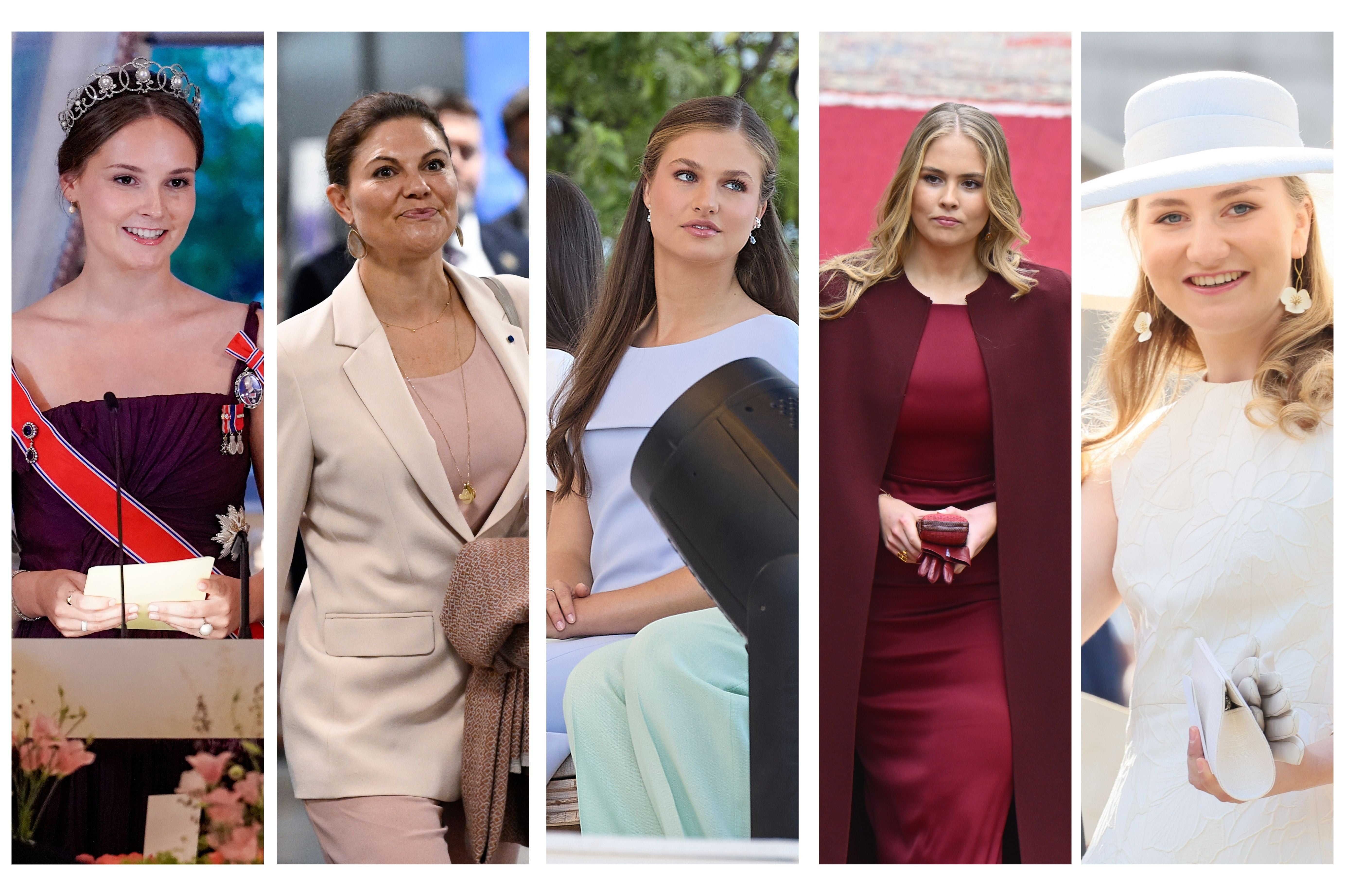 El futuro femenino de las Coronas europeas: las cinco princesas que heredarán el trono en los próximos años El futuro femenino de las Coronas europeas: las cinco princesas que heredarán el trono en los próximos años