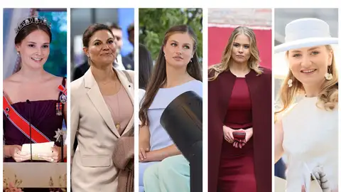 La generación de princesas que prepara su llegada a los tronos europeos La generación de princesas que prepara su llegada a los tronos europeos