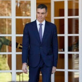 El presidente del Gobierno, Pedro Sánchez en el Palacio de la Moncloa, en una imagen de archivo