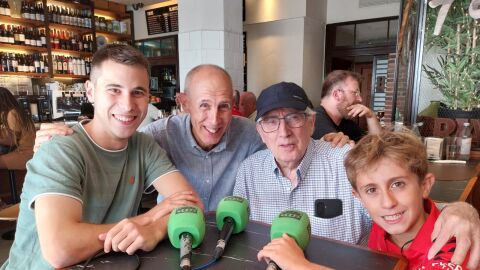 Javier Azanza, Jos&eacute; Javier Azanza, Jes&uacute;s Brun, Xabi Rodr&iacute;guez Brun