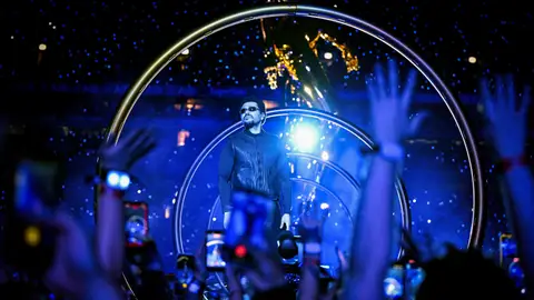 The Weeknd en concierto The Weeknd en concierto