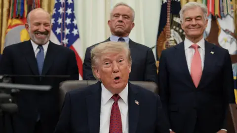 El presidente de Estados Unidos, Donald Trump, en el despecho oval El presidente de Estados Unidos, Donald Trump, en el despecho oval