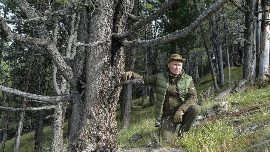 El presidente de rusia Vladimir Putin