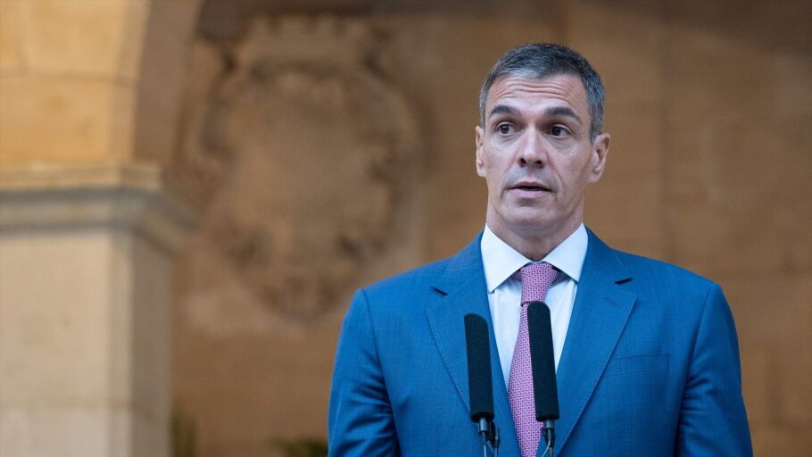 El presidente del Gobierno, Pedro Sánchez
