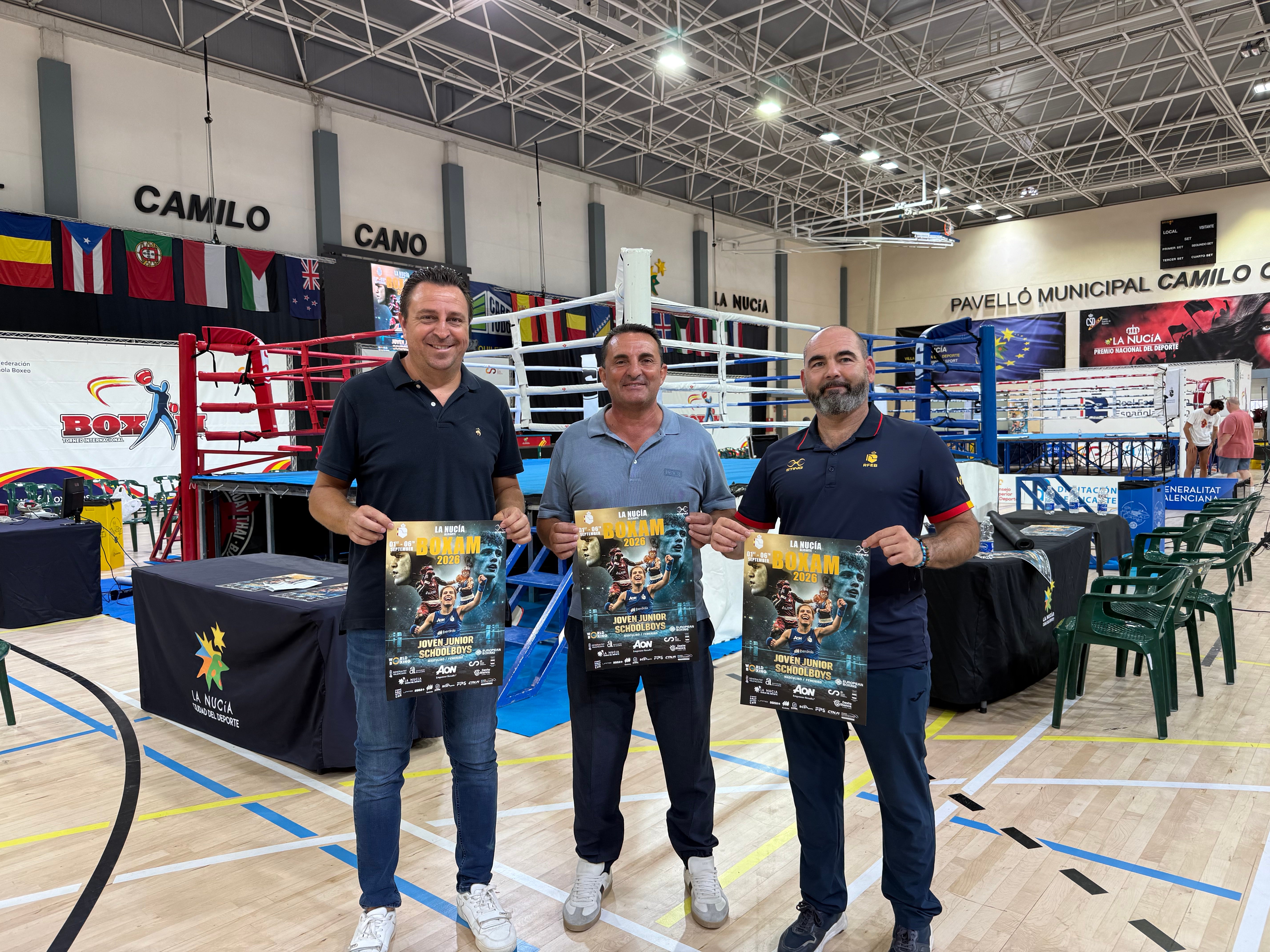 250 jóvenes boxeadores de 21 países en el “Boxam La Nucía 2026” 250 jóvenes boxeadores de 21 países en el “Boxam La Nucía 2026”