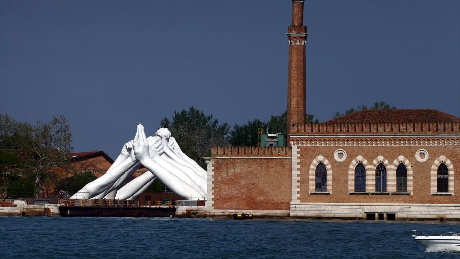 Obra de arte en Venecia