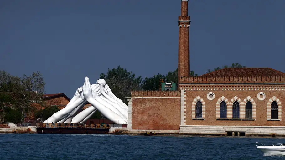 Obra de arte en Venecia Obra de arte en Venecia