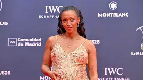Ana Peleteiro, atleta española, posa en los Premios Laureus del Deporte Mundial Madrid 2026 en la Galería de Cristal el 20 de abril de 2026 en Madrid, España. Ana Peleteiro, atleta española, posa en los Premios Laureus del Deporte Mundial Madrid 2026 en la Galería de Cristal el 20 de abril de 2026 en Madrid, España.