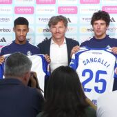 El director deportivo presenta a los últimos fichajes 