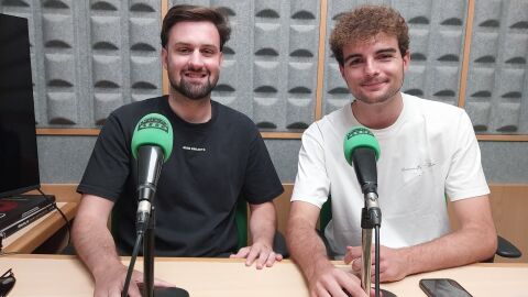 Diego Alonso y &Aacute;lvaro Burusco
