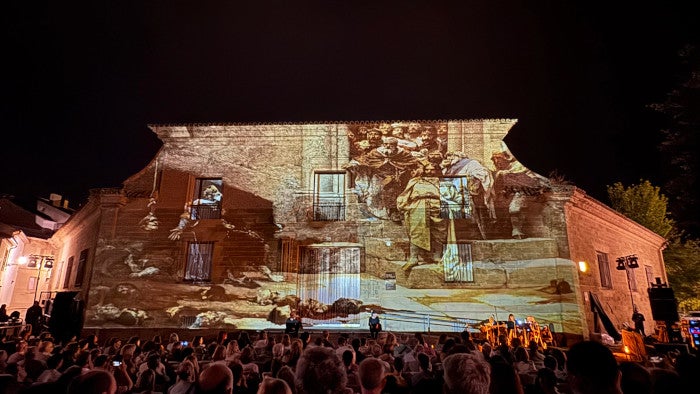 Un espectáculo de video-mapping recorrerá este sábado la historia de Huesca Un espectáculo de video-mapping recorrerá este sábado la historia de Huesca