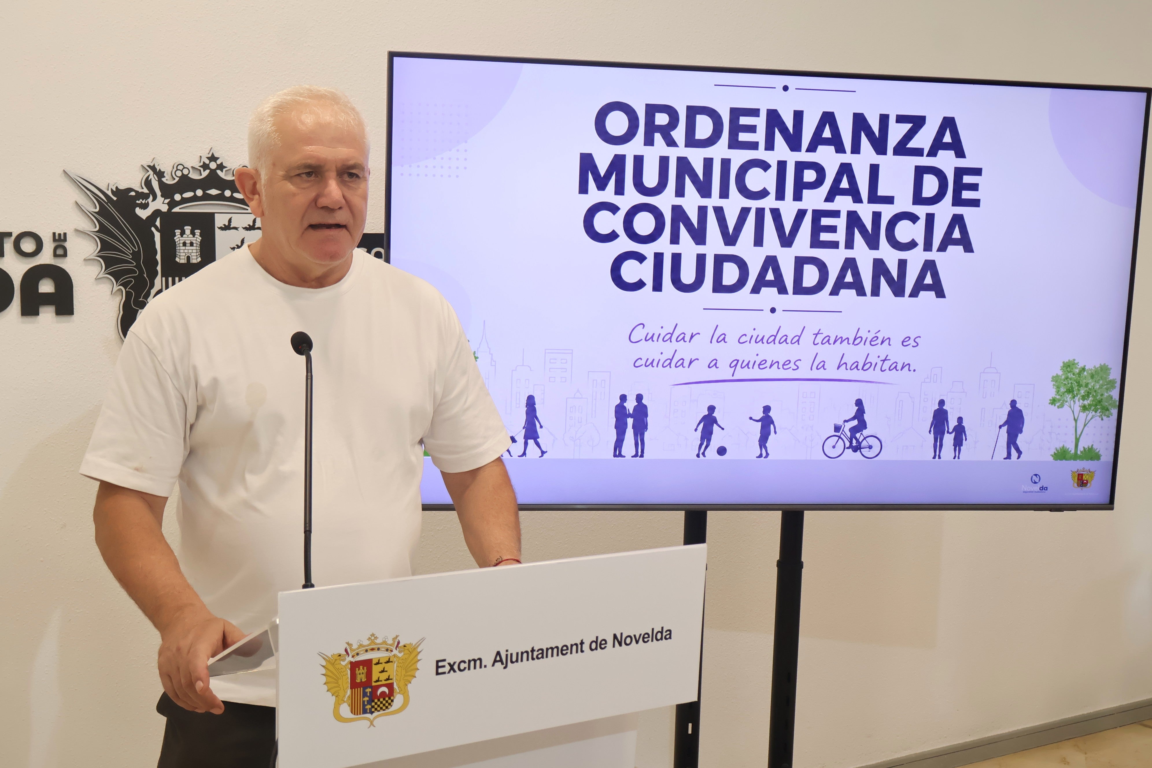 Novelda actualiza la ordenanza de Convivencia Ciudadana para ampliar las normas que regulan la convivencia vecinal Novelda actualiza la ordenanza de Convivencia Ciudadana para ampliar las normas que regulan la convivencia vecinal