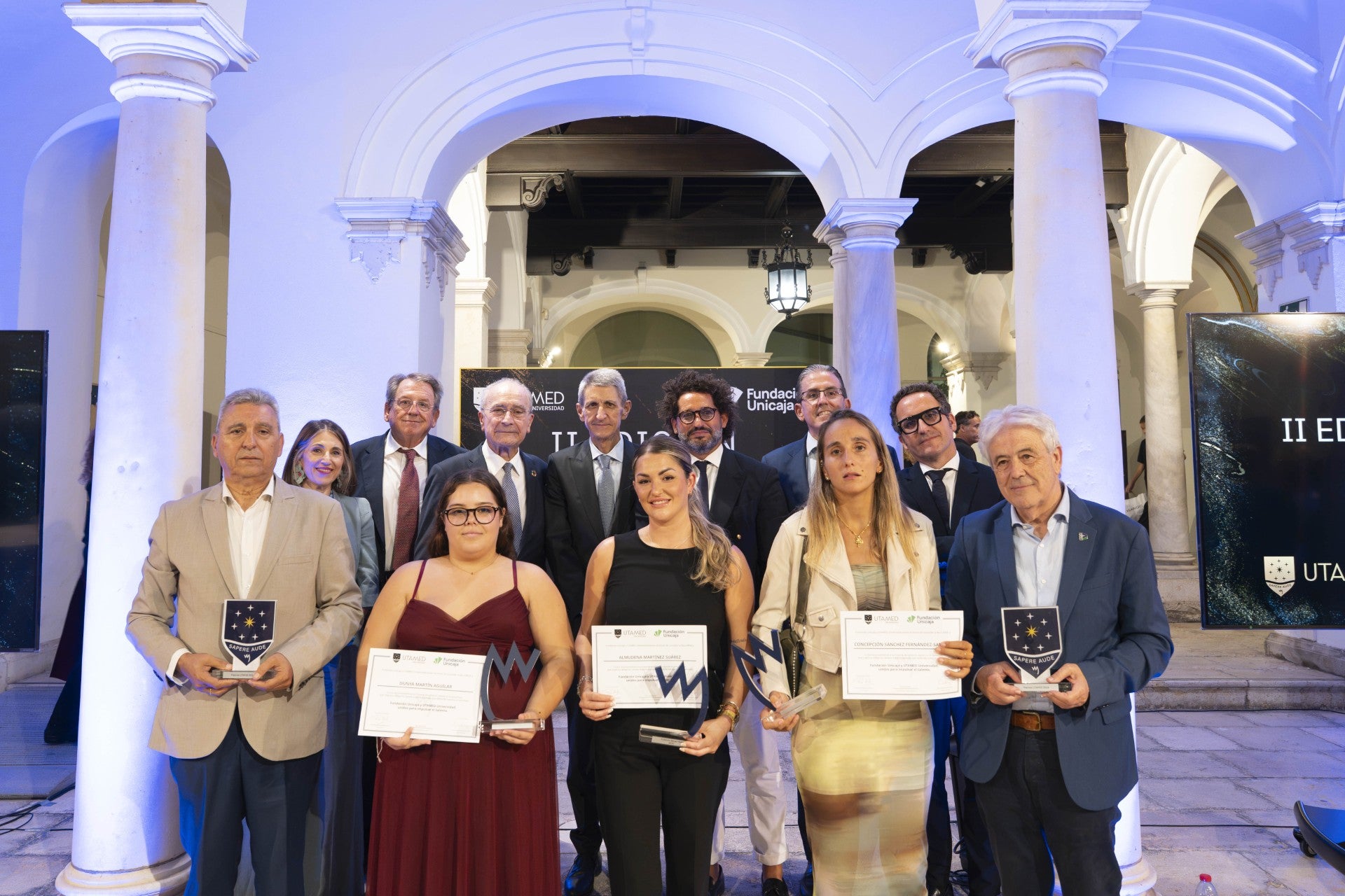 124 becas para volver a empezar: UTAMED y Fundación Unicaja celebran la II Gala de Entrega de las Becas MEM 124 becas para volver a empezar: UTAMED y Fundación Unicaja celebran la II Gala de Entrega de las Becas MEM
