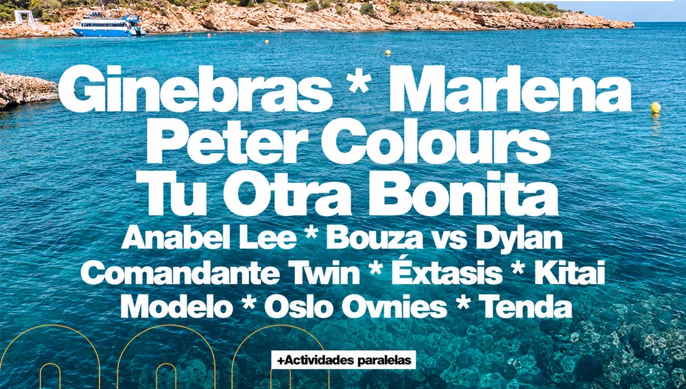 Cartel informativo del festival de este año Cartel informativo del festival de este año