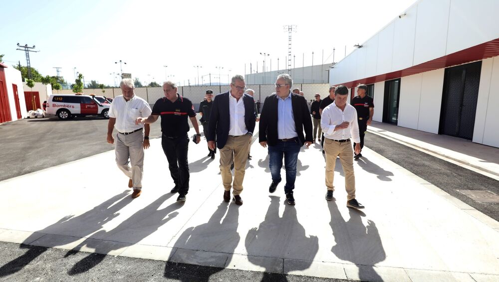 Inauguración del Parque Auxiliar de Ibi 