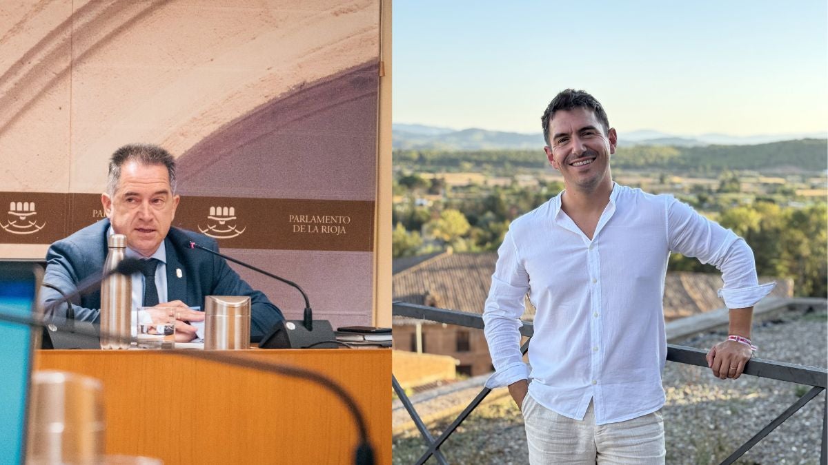 Eloy Madorrán y Esteban Martínez, precandidatos socialista a los ayuntamientos de Logroño y Calahorra Eloy Madorrán y Esteban Martínez, precandidatos socialista a los ayuntamientos de Logroño y Calahorra