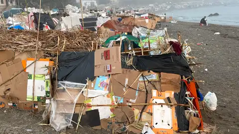 Estado de la Playa del Trampolín de Ceuta a 31 de agosto de 2026. Estado de la Playa del Trampolín de Ceuta a 31 de agosto de 2026.