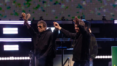 Oasis en su gira de reencuentro en 2025