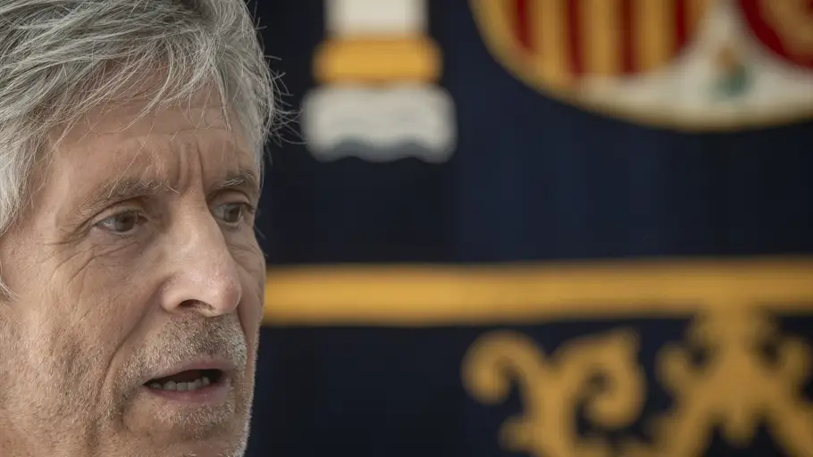 El ministro del Interior, Fernando Grande-Marlaska El ministro del Interior, Fernando Grande-Marlaska