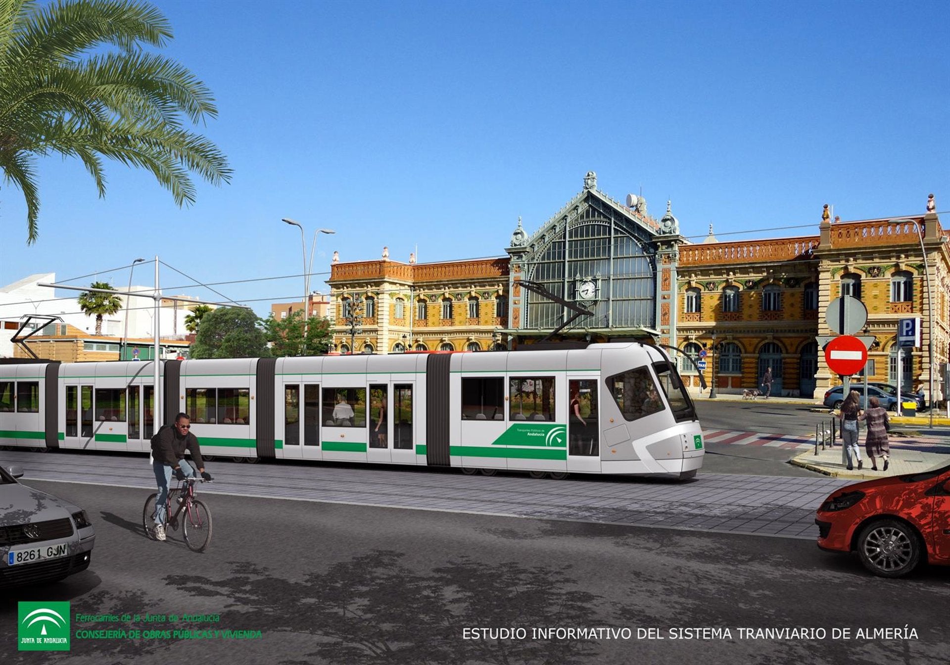Almería recupera la opción del tranvía y estudia un nuevo proyecto Almería recupera la opción del tranvía y estudia un nuevo proyecto