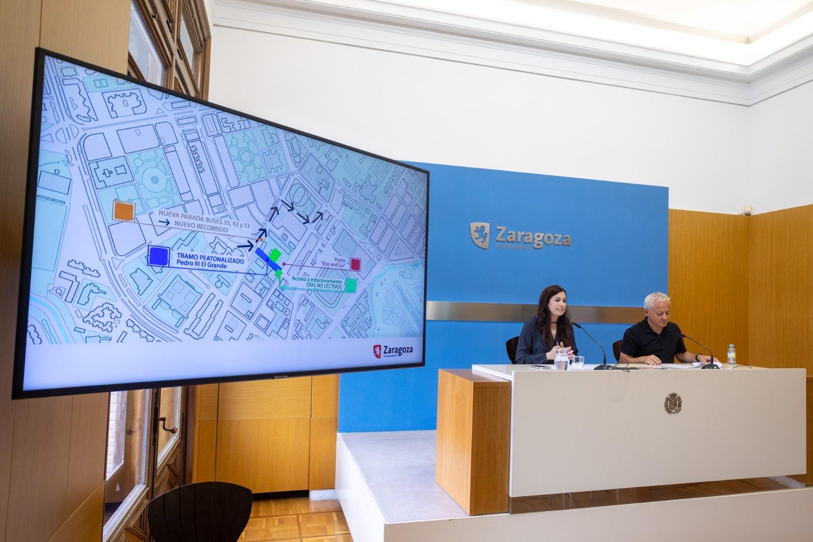 Proyecto piloto en Zaragoza para mejorar la movilidad en entornos escolares Proyecto piloto en Zaragoza para mejorar la movilidad en entornos escolares
