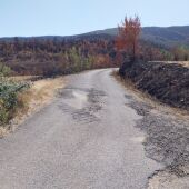 La DPH reparará cuatro carreteras afectadas por el incendio de las Peñas de Riglos