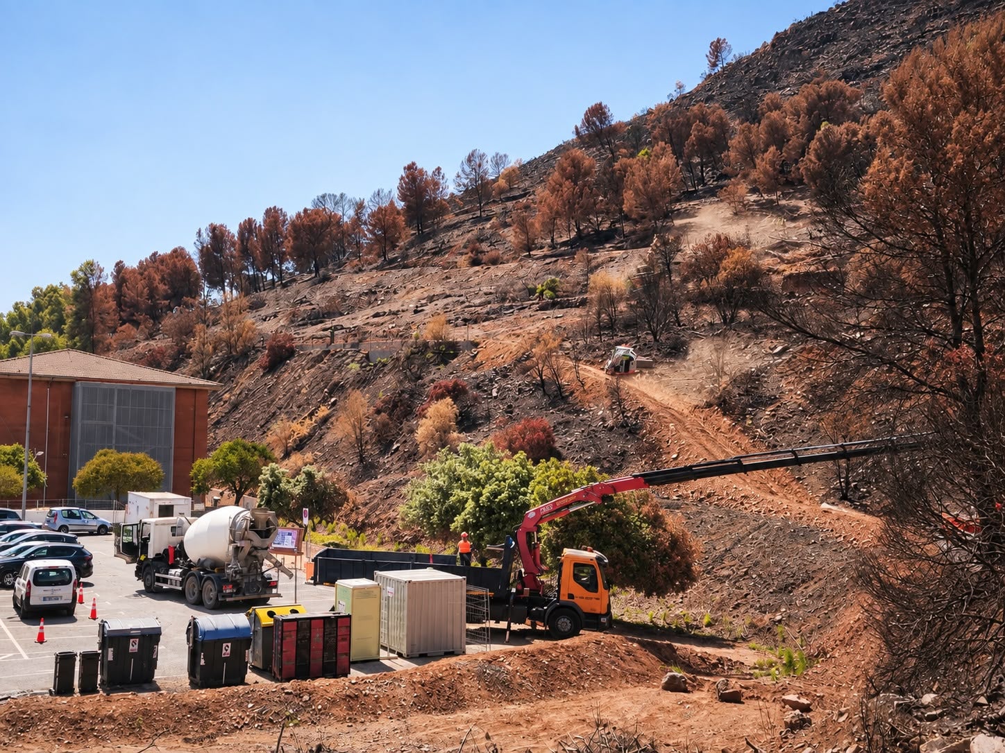 La Generalitat invierte 330.000 euros en estabilizar un talud junto a un colegio de La Vilavella La Generalitat invierte 330.000 euros en estabilizar un talud junto a un colegio de La Vilavella