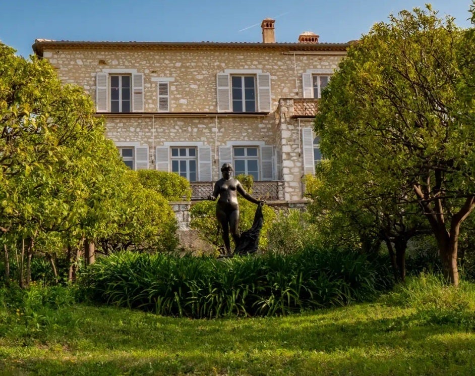 Museo Renoir de la localidad francesa de Cagnes-sur-Mer Museo Renoir de la localidad francesa de Cagnes-sur-Mer