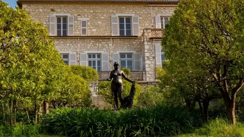 Museo Renoir de la localidad francesa de Cagnes-sur-Mer Museo Renoir de la localidad francesa de Cagnes-sur-Mer