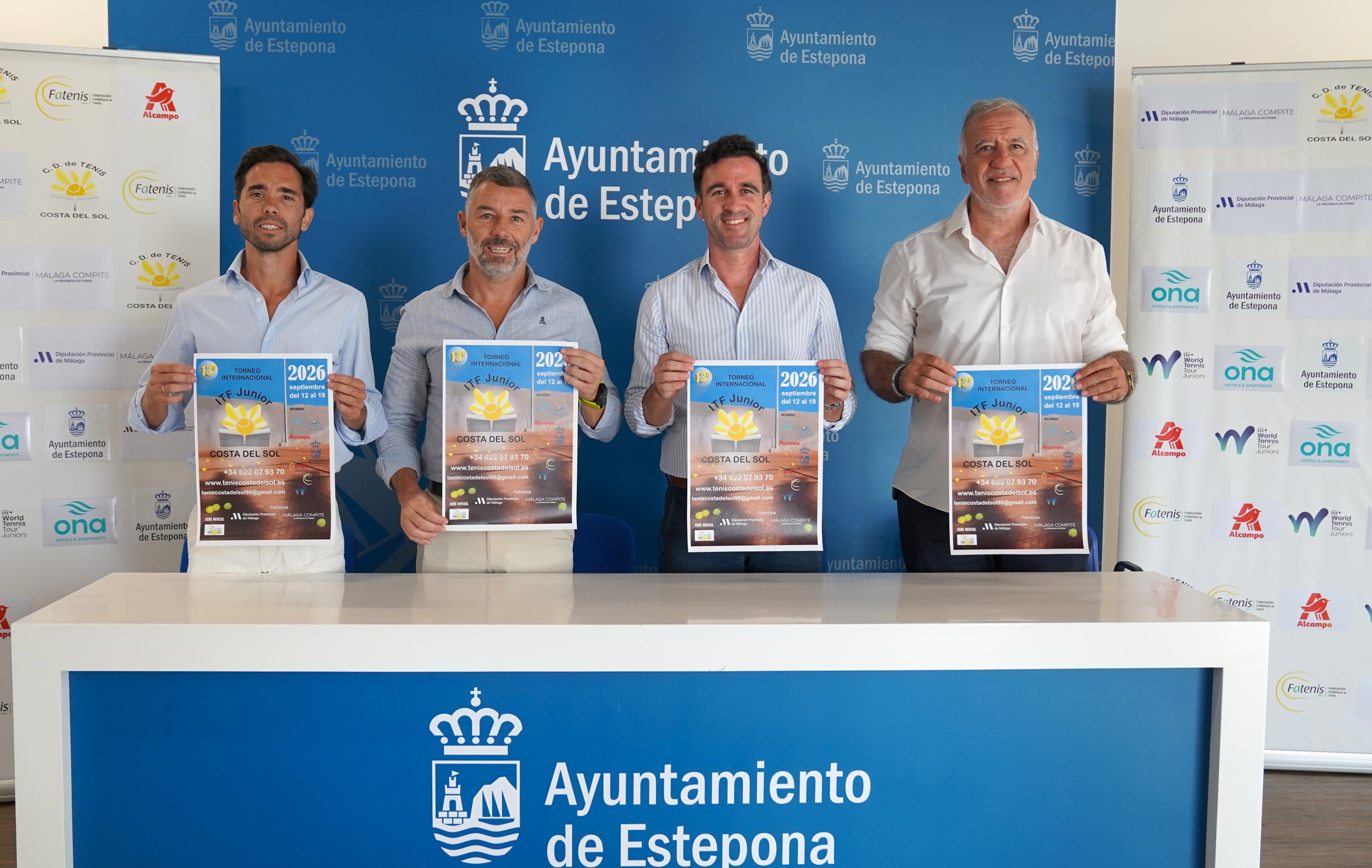 Estepona acoge el XIII Torneo Internacional ITF Junior Costa del Sol en el que se han inscrito unos 500 tenistas de 51 países Estepona acoge el XIII Torneo Internacional ITF Junior Costa del Sol en el que se han inscrito unos 500 tenistas de 51 países