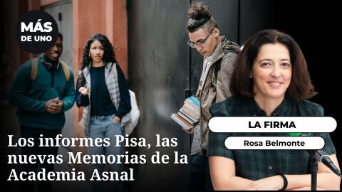 Los mi&eacute;rcoles, Belmonte: Los informes Pisa son las nuevas Memorias de la insigne Academia Asnal
