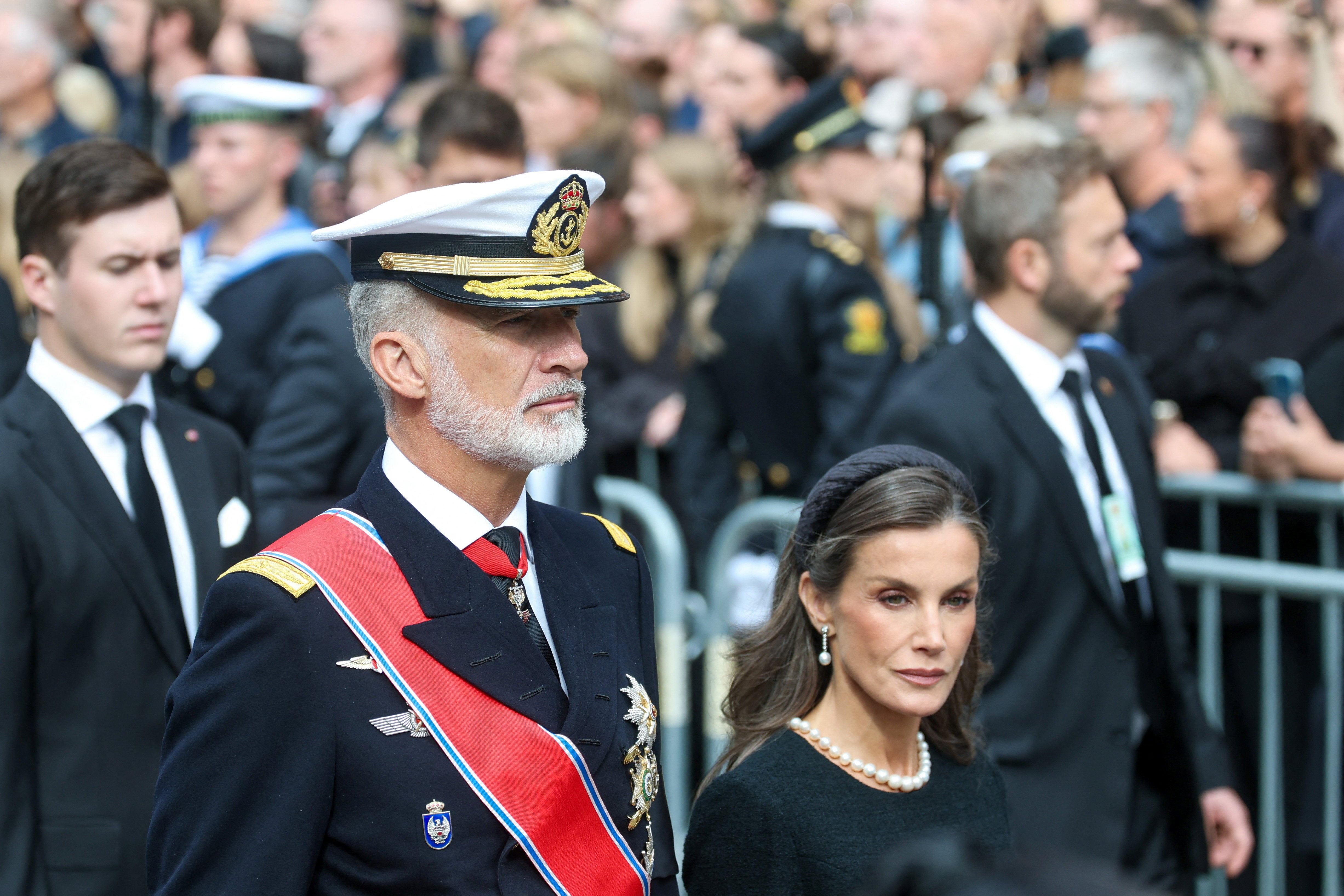 Felipe VI y Letizia asisten al funeral de Harald V de Noruega en Oslo junto al resto de la realeza europea Felipe VI y Letizia asisten al funeral de Harald V de Noruega en Oslo junto al resto de la realeza europea