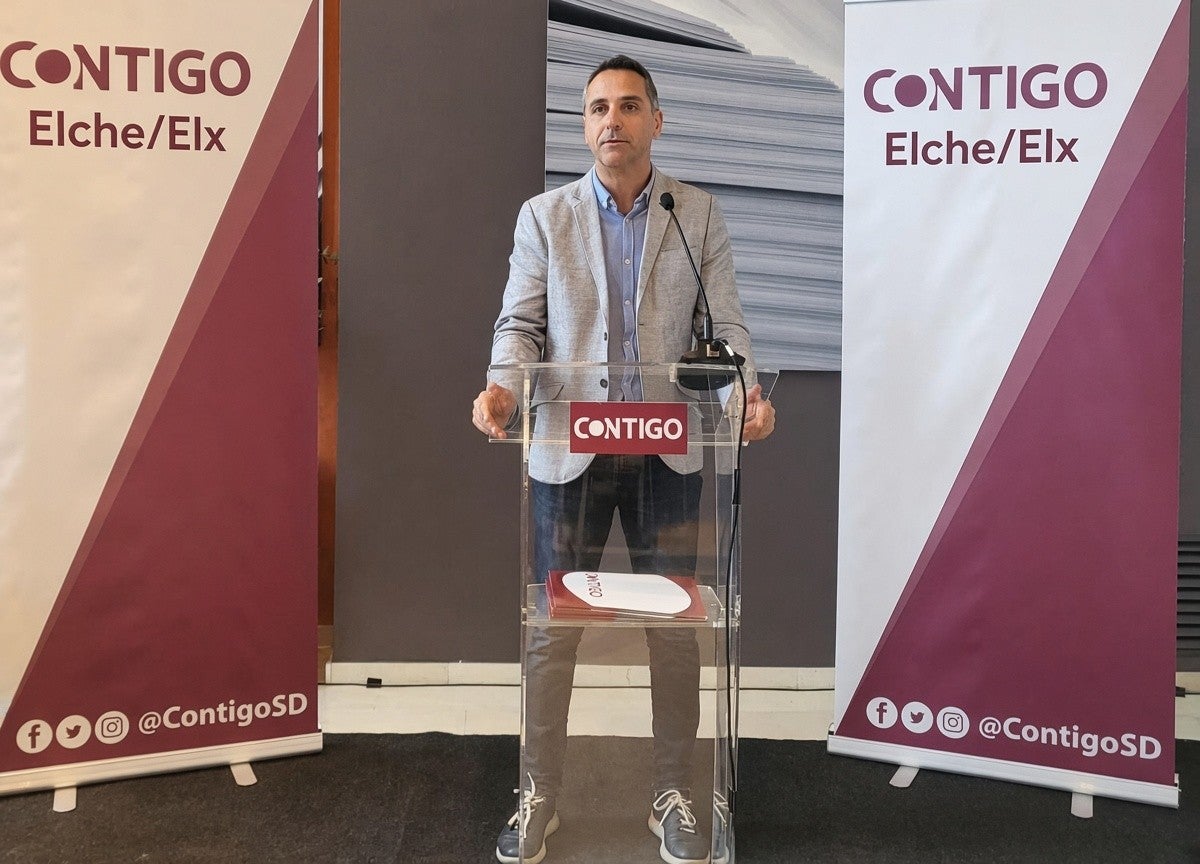 CONTIGO Elche presenta su proyecto político reivindicándose como la única fuerza de carácter local que puede plantar cara en Valencia o Madrid CONTIGO Elche presenta su proyecto político reivindicándose como la única fuerza de carácter local que puede plantar cara en Valencia o Madrid