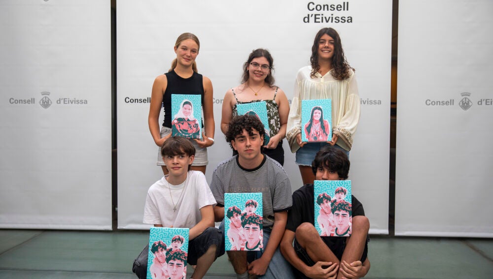 Algunos de los jóvenes protagonistas que aparecen en las agendas de Secundaria del CEPCA