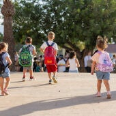 Alumnos en el colegio