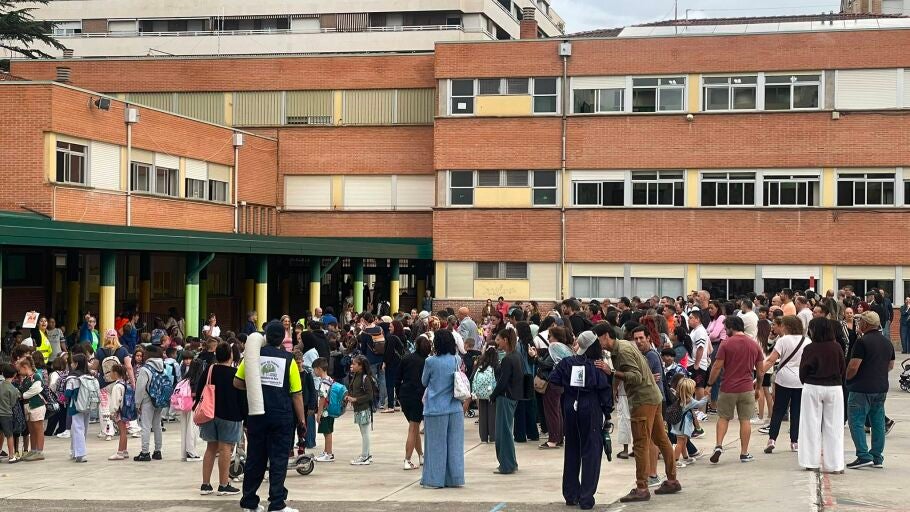 Vuelta al cole en Logro&ntilde;o CEIP duquesa de la Victoria