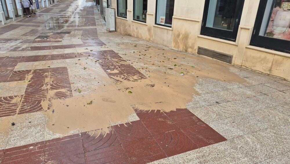 Restos de Arena en Sa Arravaleta